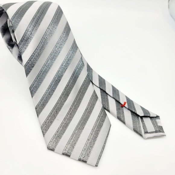 Royal county of Berkshire Polo Club Men’s Tie - Silver. Good Condition - Picture 1 of 5